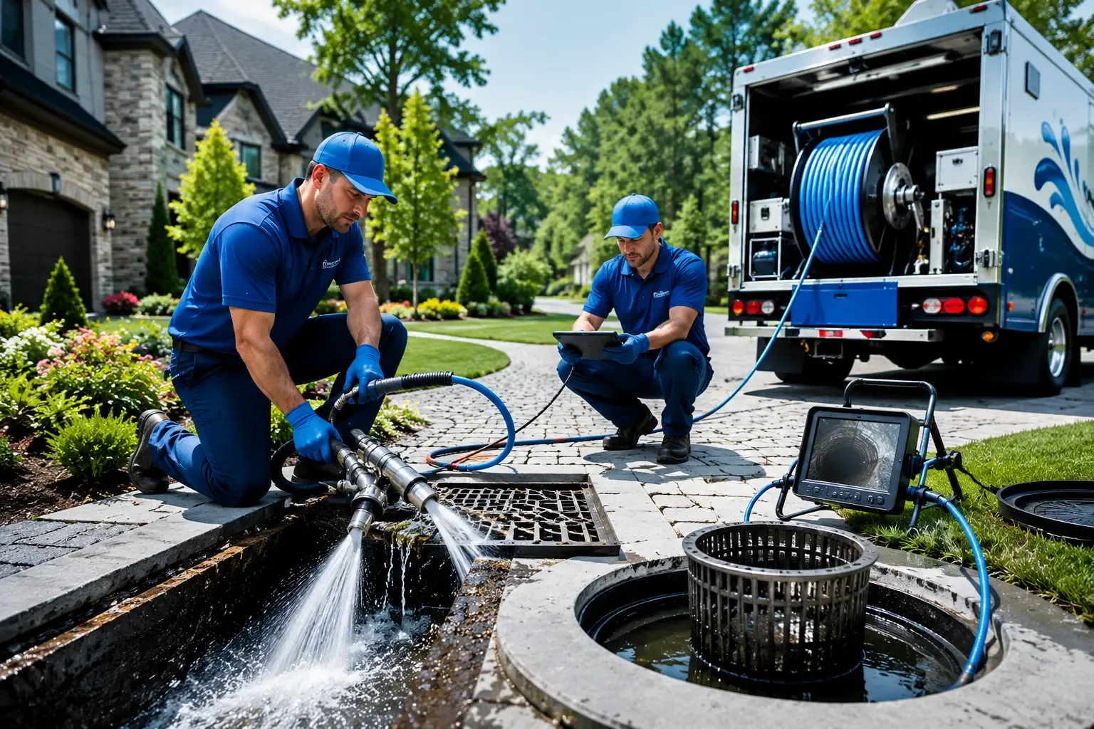 Local outdoor drain cleaning professionals in Ivor, VA